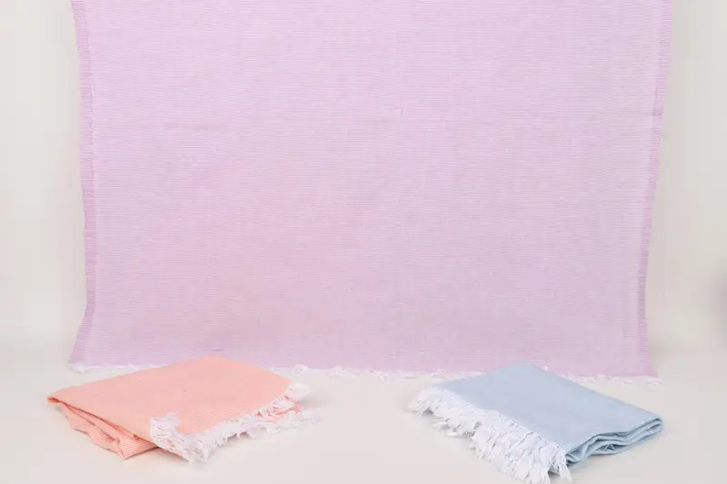70x40 Cotton Striped Towel, Lightweight towel, Gym Towel, Bachelorette Party Gifts, Bath towel, Travel Towel, Wedding Gift For Bride, Gift For Her - 8