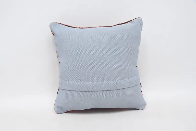 Turkish Pillow, Luxury Cushion, Morroccon Kilim Cushion Cushion, Vintage Pillow, Gift Pillow, Cushion Case, 12x12 Red Pillow, Luxury Pillow - 6