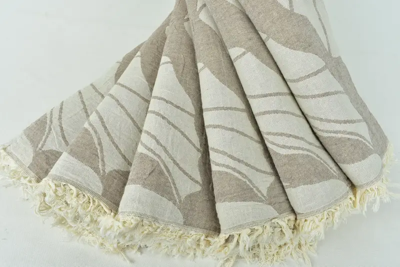 Hammam towel, Bridal Gifts, Beach towel, Housewarming Gift, 68x40 Cotton Floral Patterned Towel, Turkish Towel Personalized, Summer Gift Ideas - 6