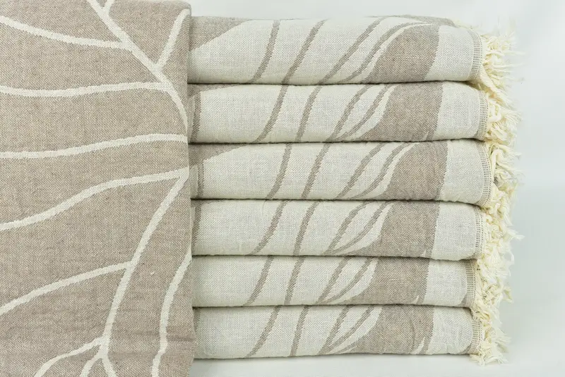 Hammam towel, Bridal Gifts, Beach towel, Housewarming Gift, 68x40 Cotton Floral Patterned Towel, Turkish Towel Personalized, Summer Gift Ideas - 3