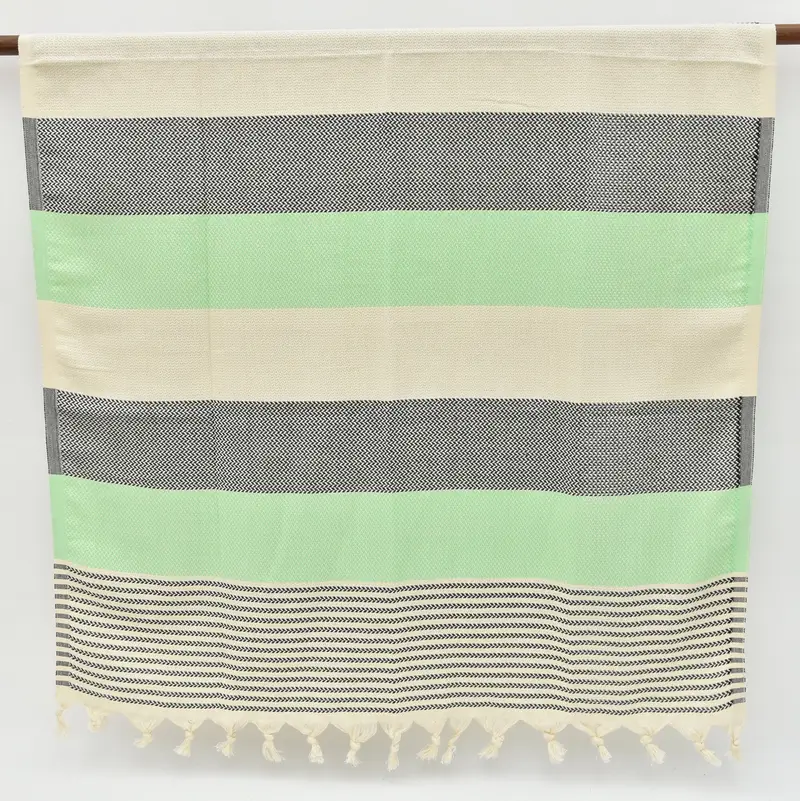 Peshtemal Towel, 70x40 Cotton Striped Towel, Turkish bath towel, Extra large Turkish bath towel, Bachelorette Gifts, Custom Gifts, Bachelor Towel - 4