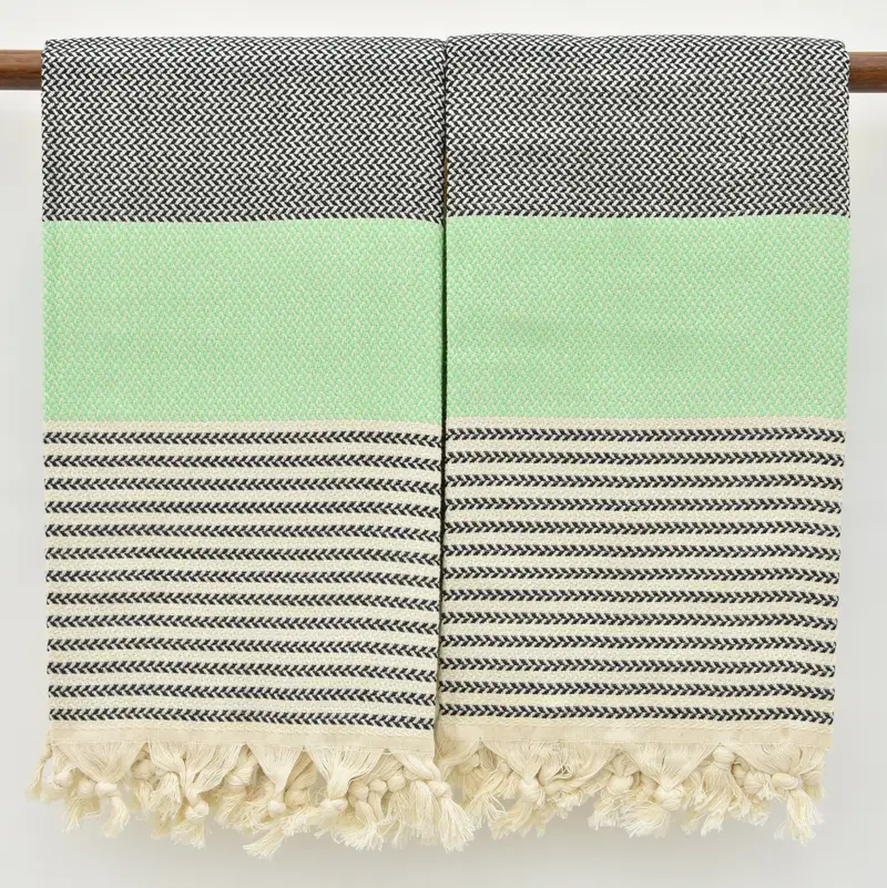 Peshtemal Towel, 70x40 Cotton Striped Towel, Turkish bath towel, Extra large Turkish bath towel, Bachelorette Gifts, Custom Gifts, Bachelor Towel - 6