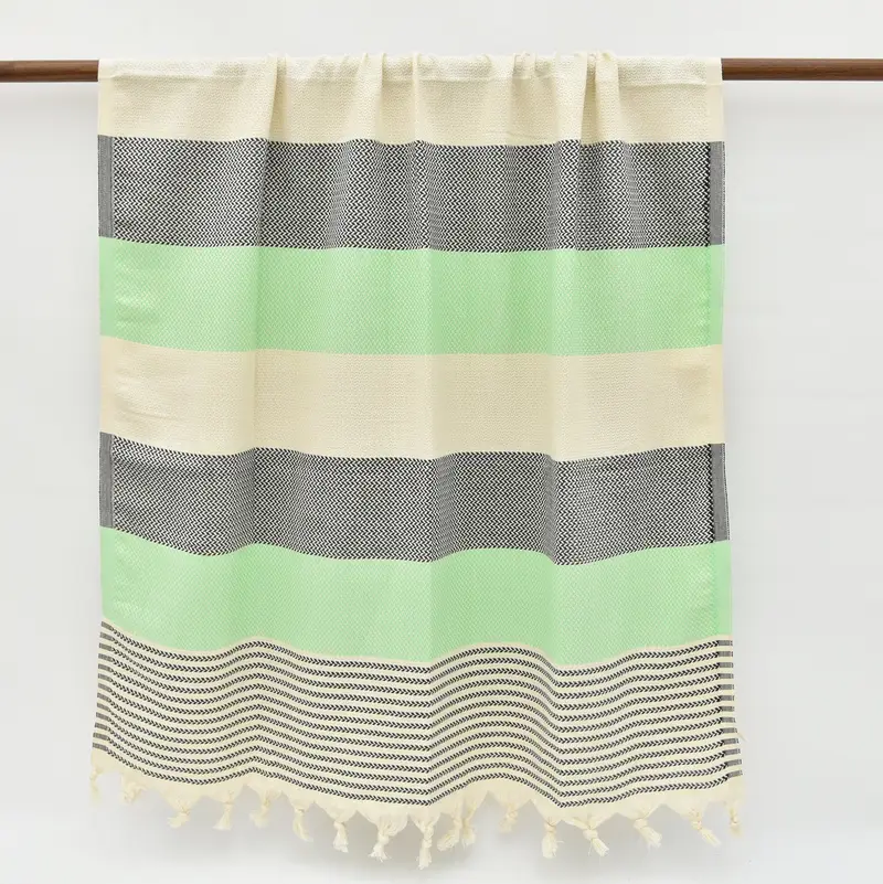 Peshtemal Towel, 70x40 Cotton Striped Towel, Turkish bath towel, Extra large Turkish bath towel, Bachelorette Gifts, Custom Gifts, Bachelor Towel - 2