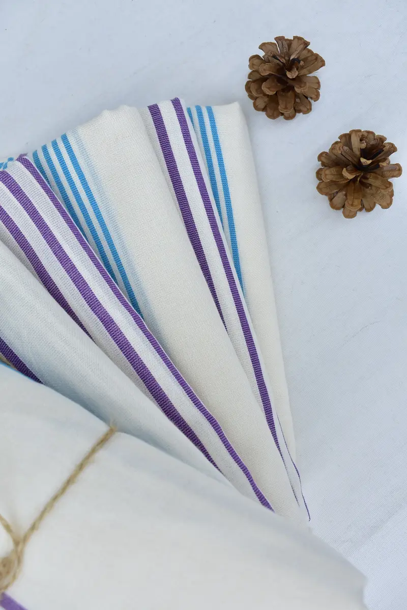 70x40 Cotton Striped Towel, Absorbent Turkish towel, Bachelorette Favors Beach, Beach towel, Personalized Bridesmaid Gift, Valentines Day Gift - 3
