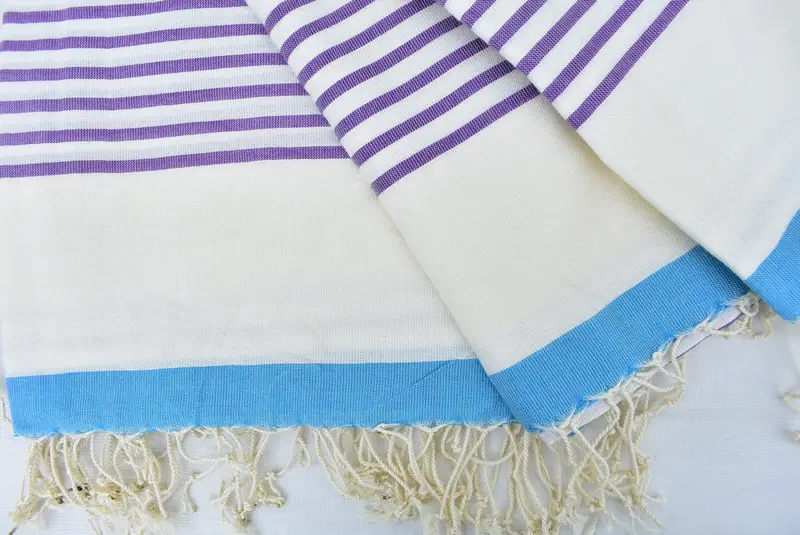 70x40 Cotton Striped Towel, Absorbent Turkish towel, Bachelorette Favors Beach, Beach towel, Personalized Bridesmaid Gift, Valentines Day Gift - 6