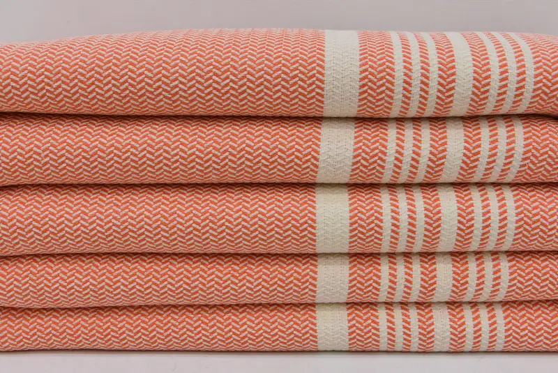 Personalized Kitchen Towel, Home Gift, 40x18 Cotton Striped Towel, Bathroom Towels, Custom Turkish Towel, Organic Towel, Personalized Hand Towel - 2