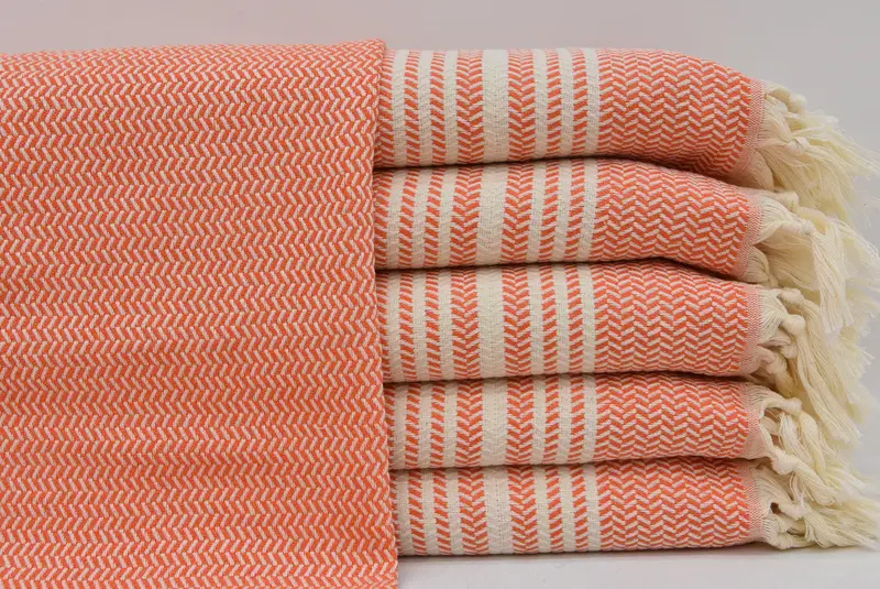 Personalized Kitchen Towel, Home Gift, 40x18 Cotton Striped Towel, Bathroom Towels, Custom Turkish Towel, Organic Towel, Personalized Hand Towel - 3