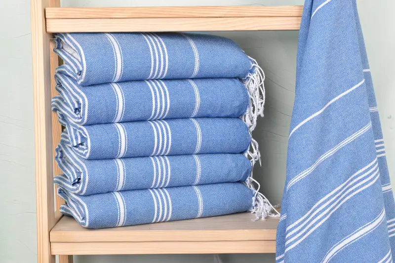 Turkish bath towel, Gym Towel, Home Decor Gifts, Bachelor Towel, Summer Towel, Xmas Gifts, Personalized Wedding Gift, 70x40 Cotton Striped Towel - 2