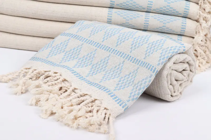 Engagement Gift, 70x36 Linen Kilim Design Towel, Spa Gift Towel, Turkish Bath Towel USA, Best Beach Towel, Monogram Turkish Towel, Luxury towel - 4