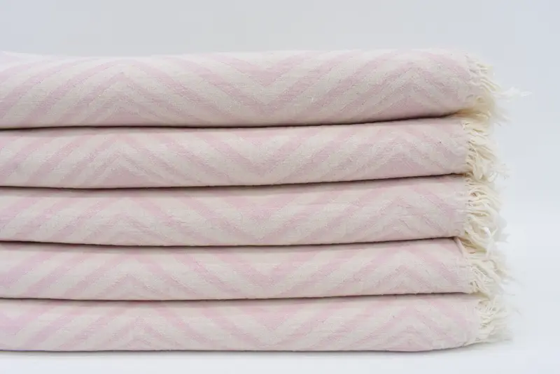 Beach Towel Gift, Monogrammed Turkish Towel, Best Friend Christmas Gift, Personalized Gift, Soft towel, 70x40 Cotton Zigzag Design Towel