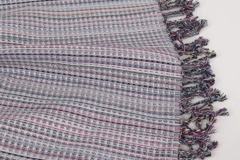 Absorbent Turkish towel, Bridesmaid Proposal Gift, Handmade Gift, Travel Towel, Beach towel, 70x40 Cotton Geometric Towel, Unique Wedding Gift - 8