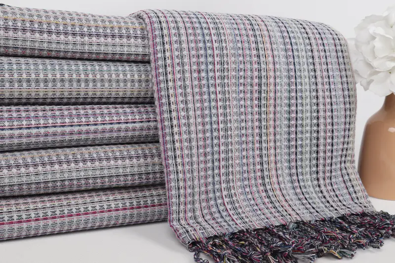 Absorbent Turkish towel, Bridesmaid Proposal Gift, Handmade Gift, Travel Towel, Beach towel, 70x40 Cotton Geometric Towel, Unique Wedding Gift - 2