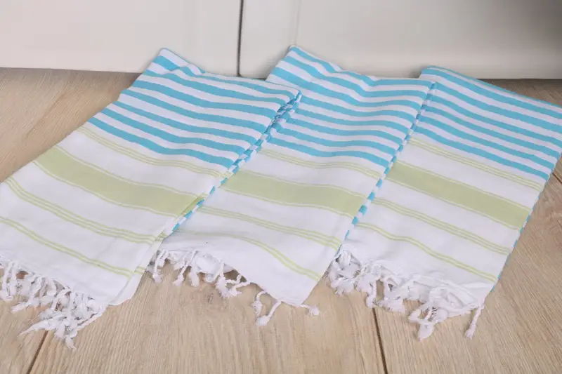 Personalized Bridesmaid Gift, Wedding Gifts Towel, Employee Gifts, Bridal Shower Gift, 70x40 Cotton Striped Towel, Embroidered Turkish Towel - 6