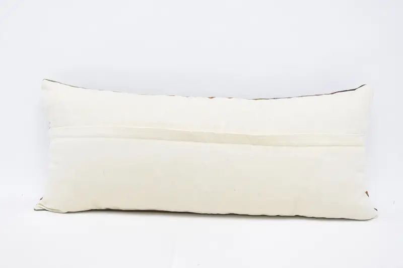 Farmhouse Cushion, 16x36 Orange Cushion Cover, Antique Pillows, Cushion Case, Kilim Pillow, Tribal Pillow, Home Decor Pillow, One Of A Kind Pillow - 6