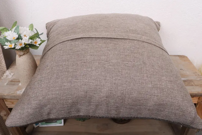 Antique Pillows, Kilim Pillow, 20x20 Gray Cushion, Cushion Cover, Vintage Throw Cushion, Aesthetic Cushion Case, Throw Kilim Pillow - 7
