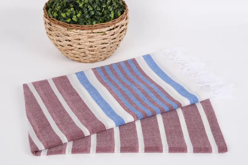 Sand-free towel, 68x40 Cotton Striped Towel, Beach Bachelorette Party Decorations, Bachelorette Favor, Quick-dry towel, Turkish Towel USA, Gym Towel - 4