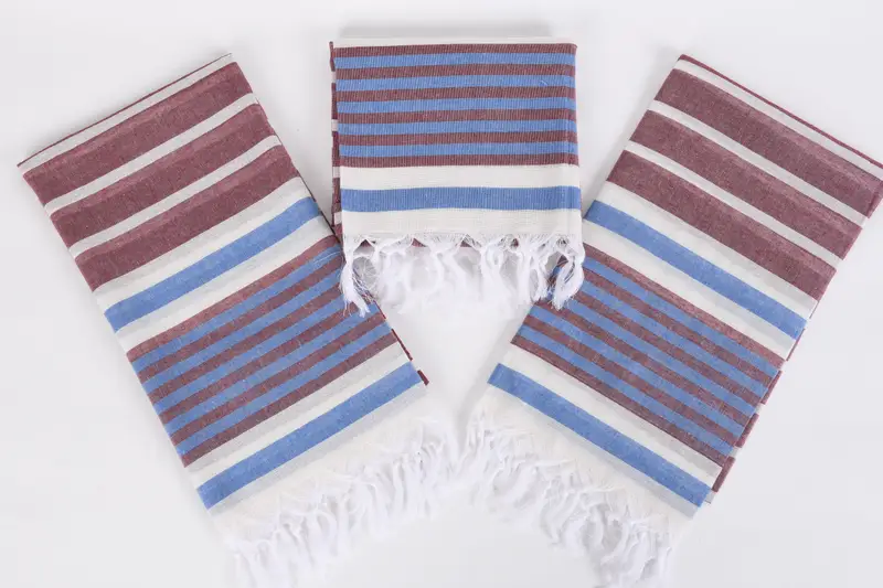 Sand-free towel, 68x40 Cotton Striped Towel, Beach Bachelorette Party Decorations, Bachelorette Favor, Quick-dry towel, Turkish Towel USA, Gym Towel - 6