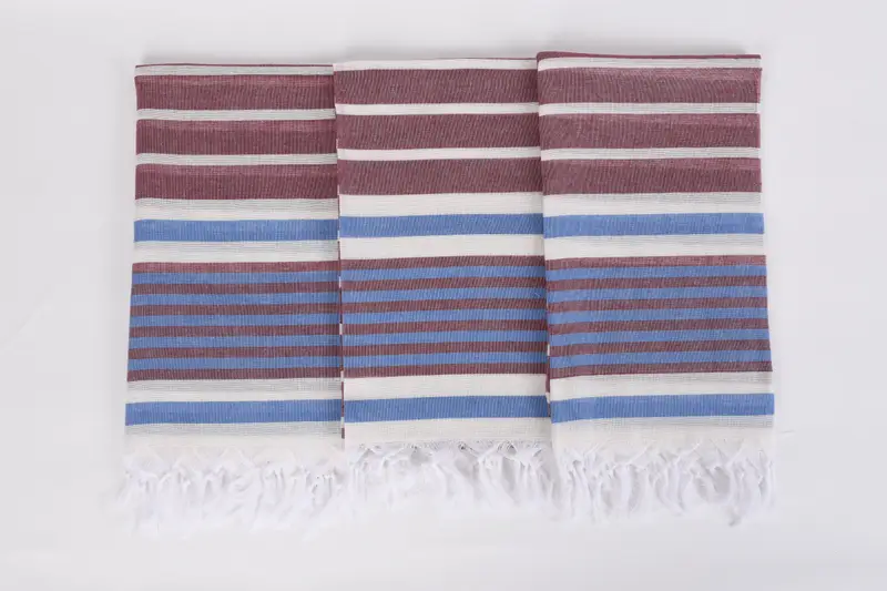 Sand-free towel, 68x40 Cotton Striped Towel, Beach Bachelorette Party Decorations, Bachelorette Favor, Quick-dry towel, Turkish Towel USA, Gym Towel - 7
