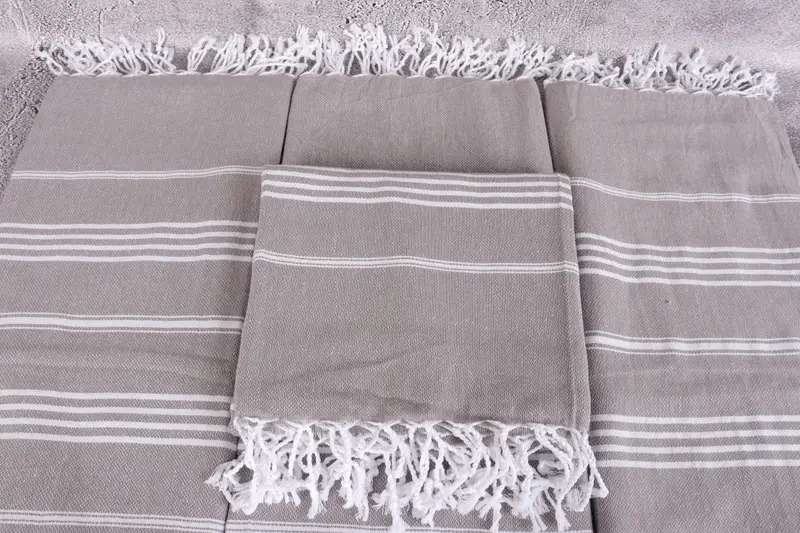 Bulk Order Towel, Beach Towel Bulk, 70x40 Cotton Striped Towel, Bachelorette Party Gift, Absorbent towel, Christmas Favors, Girls Weekend Favors - 4