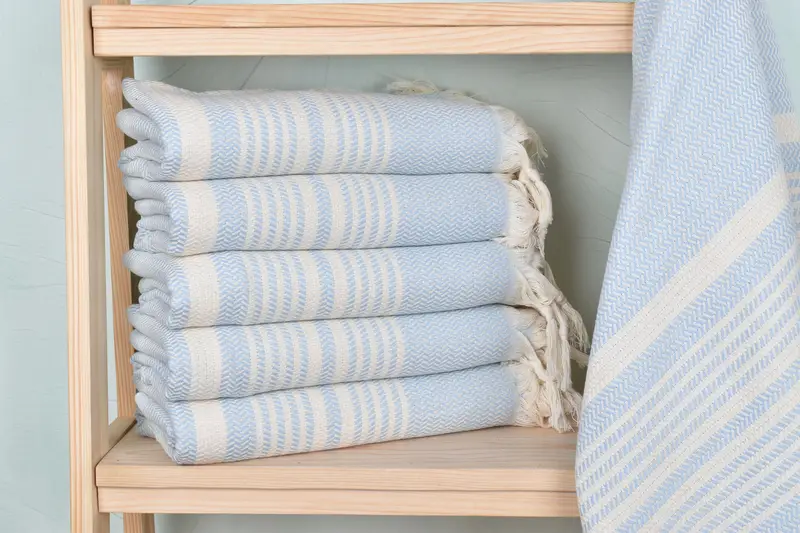 Best Friend Gift Ideas, 70x40 Cotton Striped Towel, Gym Towel, Handmade Gift, Bachelor Towel, Bachelorette Party Gifts, Bachelorette Gifts - 1