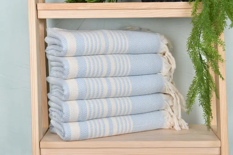 Best Friend Gift Ideas, 70x40 Cotton Striped Towel, Gym Towel, Handmade Gift, Bachelor Towel, Bachelorette Party Gifts, Bachelorette Gifts - 2