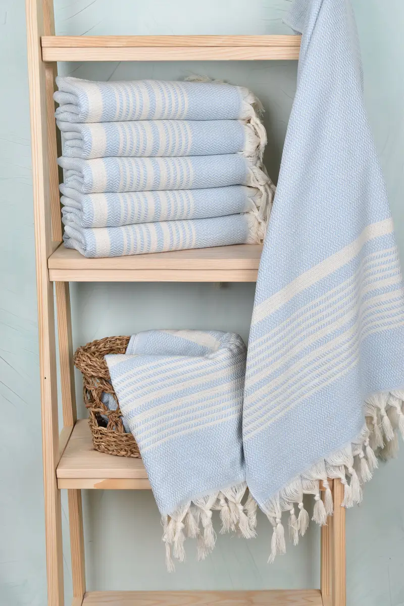 Best Friend Gift Ideas, 70x40 Cotton Striped Towel, Gym Towel, Handmade Gift, Bachelor Towel, Bachelorette Party Gifts, Bachelorette Gifts - 3