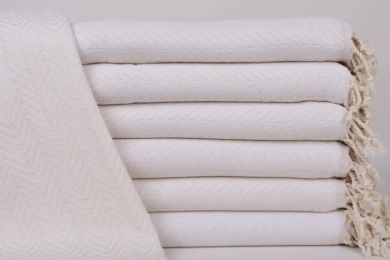 Wholesale Turkish Cotton Towel, Personalized, White, 40x71 Inches