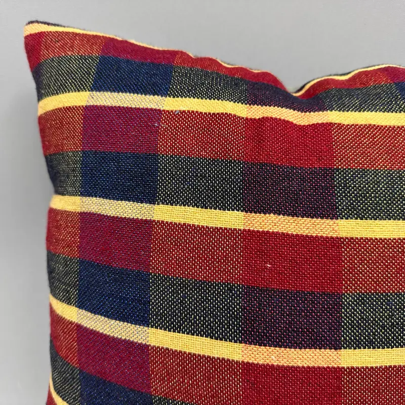 Vintage Kilim Throw Pillow, 18x18 Red Pillow Case, Car Pillow, Turkish Kilim Pillow, Throw Kilim Pillow, Cushion Cover, Decorative Bolster Cushion - 5