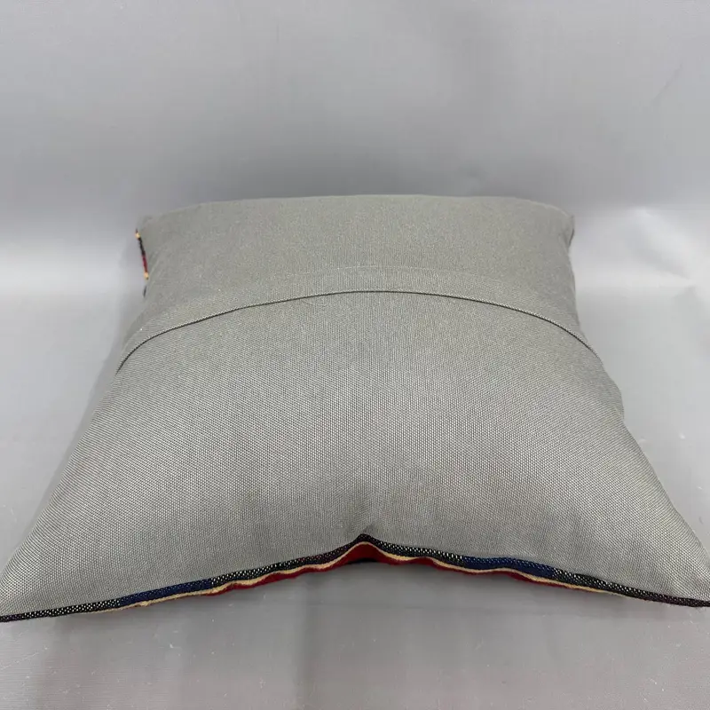 Vintage Kilim Throw Pillow, 18x18 Red Pillow Case, Car Pillow, Turkish Kilim Pillow, Throw Kilim Pillow, Cushion Cover, Decorative Bolster Cushion - 7