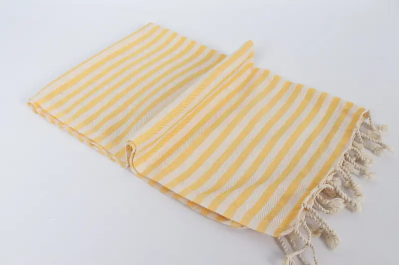 40x18 Cotton Striped Towel, Wedding For Favor, Bathroom Towels, Wedding Anniversary Gift, Kitchen Towel, Wedding Favors, Xmas Gifts, Travel Towel - 6