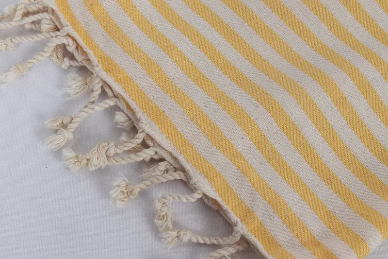 40x18 Cotton Striped Towel, Wedding For Favor, Bathroom Towels, Wedding Anniversary Gift, Kitchen Towel, Wedding Favors, Xmas Gifts, Travel Towel - 7