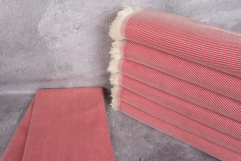 Turkish Towel Set, Wedding Towel, Bachelorette Party Favors Beach, Wedding Favors, Turkish beach towel, 70x36 Cotton Striped Towel, Bridesmaid Gifts - 2