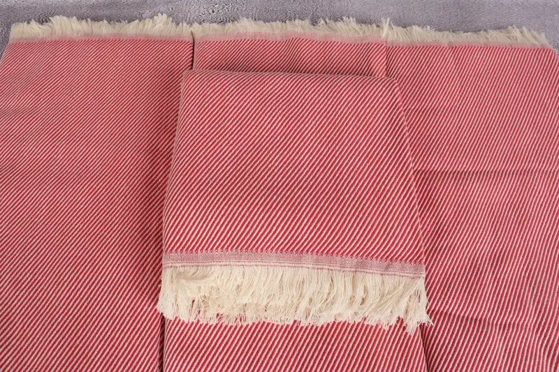 Turkish Towel Set, Wedding Towel, Bachelorette Party Favors Beach, Wedding Favors, Turkish beach towel, 70x36 Cotton Striped Towel, Bridesmaid Gifts - 4