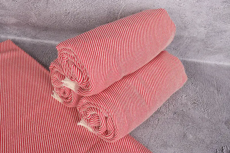Turkish Towel Set, Wedding Towel, Bachelorette Party Favors Beach, Wedding Favors, Turkish beach towel, 70x36 Cotton Striped Towel, Bridesmaid Gifts - 7