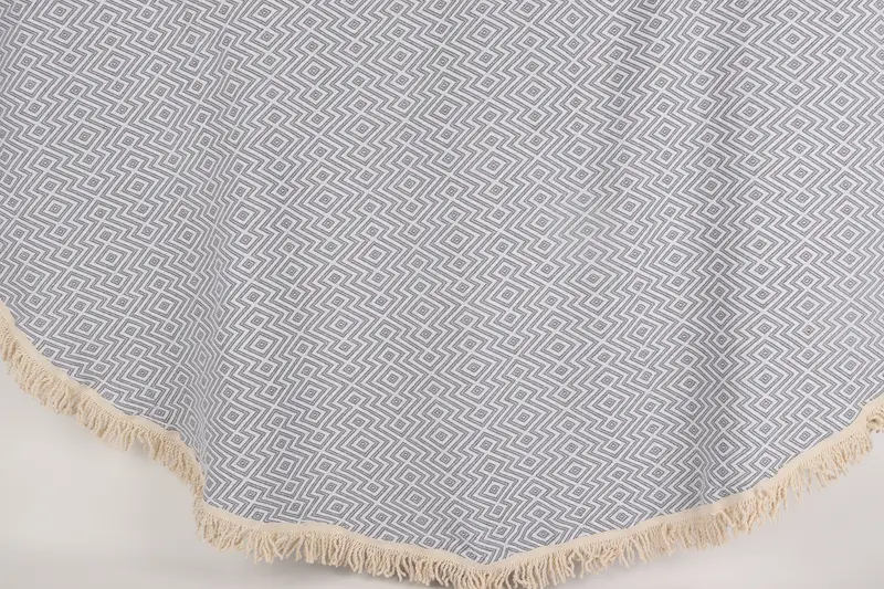 Wedding Favors, Bachelor Bachelorette Party Favors, Bath towel, Custom Turkish Towel, 64x64 Cotton Round  Diamond Towel, Wedding Shower Gift - 1