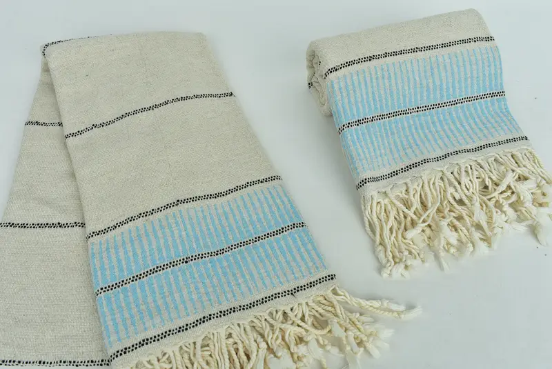 Spa Towel, Wedding Gifts Towel, Bachelorette Party Favors Beach, Turkish Towel Monogram, Hammam towel, Housewarming Gift, 70x40 Linen Striped Towel - 7