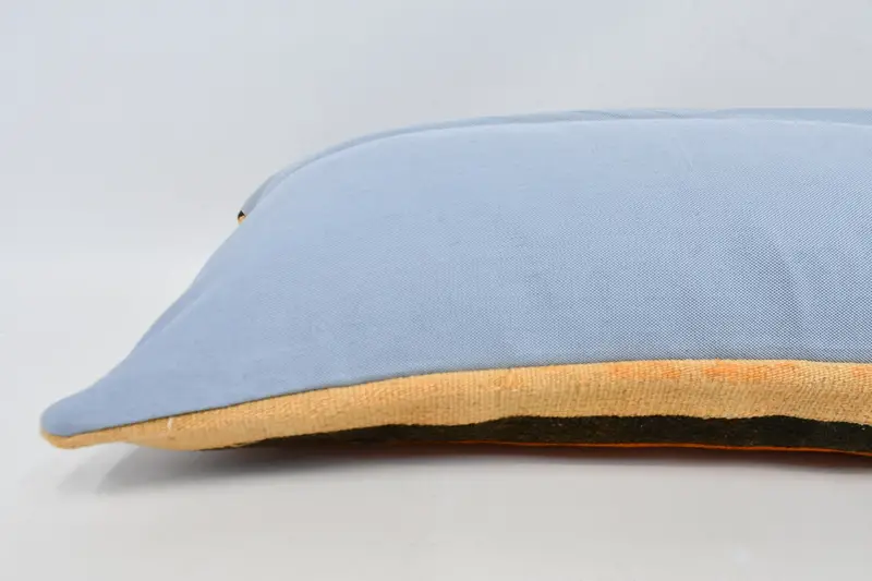 Cushion Cover, Vintage Kilim Pillow, 16x48 Beige Cushion, Anatolian Pillow Case, Boho Pillow Sham Cover, Antique Pillows, Boho Chic Pillow Cover - 5