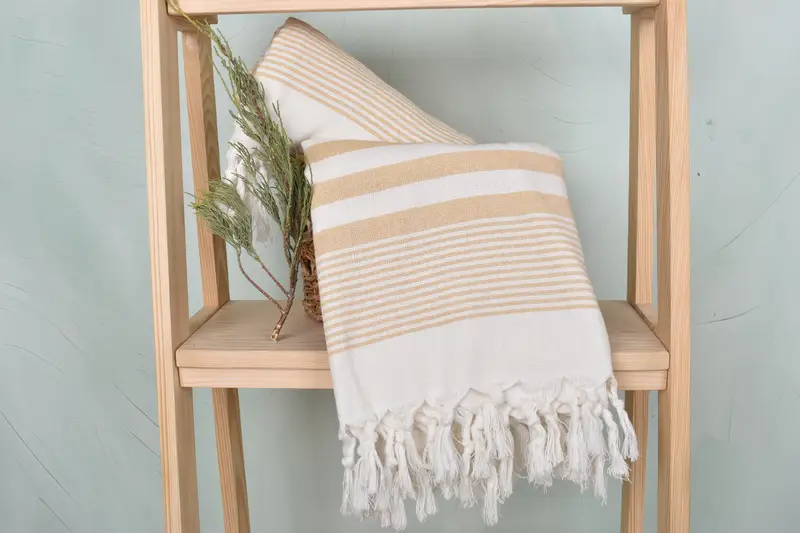 68x40 Cotton Striped Terry Towel, Gift For Her, Custom Towel, Beach Towel Bulk, Peshtemal, Pool Towels, Turkish towel bulk order for wedding gifts - 4