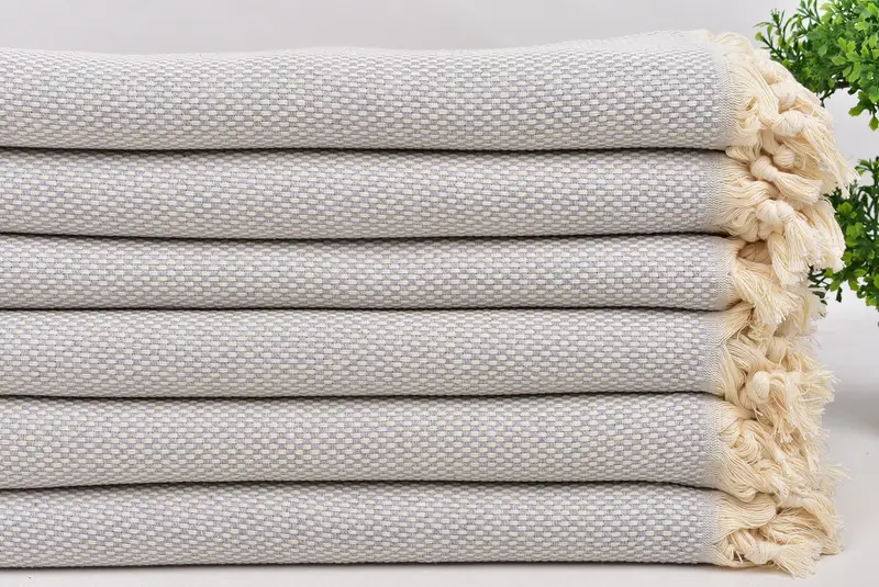 Regalo de soltero, toalla de baño turco, toalla de peshtemal turco absorbente para uso de playa, toalla de lujo, toalla liviana, toalla de lunares de algodón 70x40 - 3