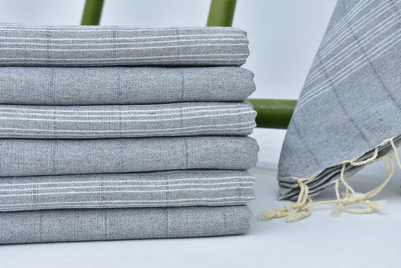 70x40 Cotton Striped Towel, Bachelorette Party Favors Beach, Beach Towel Bulk, Bridesmaid Gift, Personalized Bridesmaid Gift, Custom Wedding Gift - 2