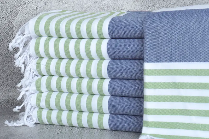 Spa Towel, Bachelor Gifts, Personalized Towel, 70x40 Cotton Striped Towel, Bachelorette Gifts, Bridal Party Gifts, Florida Bachelorette Party Favors - 1