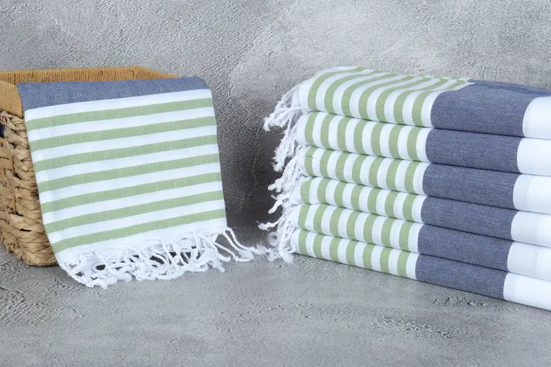 Spa Towel, Bachelor Gifts, Personalized Towel, 70x40 Cotton Striped Towel, Bachelorette Gifts, Bridal Party Gifts, Florida Bachelorette Party Favors - 3