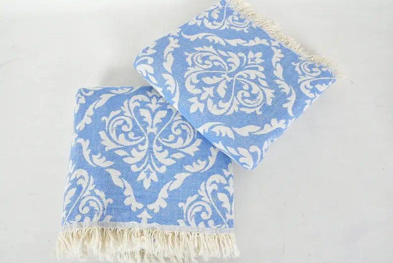 En iyi arkadaş için hediye, 68x36 pamuklu barok havlu, monogram Türk havlu, gelin duş iyilikleri, bekarlığa veda partisi hediyeler nedime, yoga havlu - 6