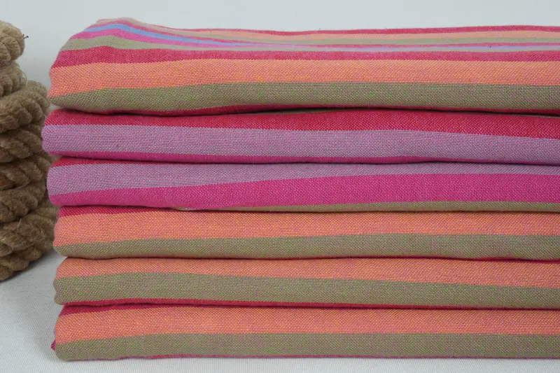 Best lightweight Turkish towel for travel USA, Best Beach Towel, Gym Towel, Luxury towel, Custom Gifts, Custom Gift, 70x36 Cotton Striped Towel - 3