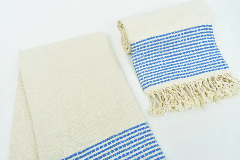 Peshtemal Towel, Wedding Gifts Towel, 70x36 Cotton Striped Towel, Bridal Gifts, Oversized Beach Towel, Bachelor Bachelorette Party Favors - 7
