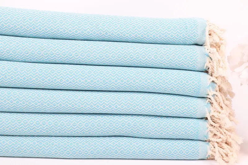 Hammam Towel USA, Beach Towel Gift, 70x40 Cotton Diamond Towel, Halloween Gifts, Quick-dry peshtemal, Bridesmaid Gift, Bachelor Party Favors - 3