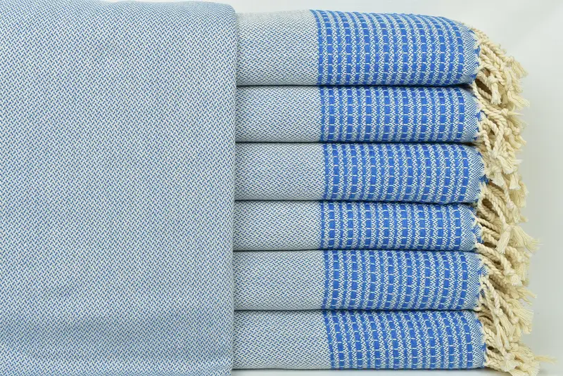 Turkish Towel Beach, Turkish Bath Towel Set, Luxury towel, Bride Gift, Bath towel, 70x36 Cotton Striped Towel, Eco-friendly Turkish peshtemal towel - 1