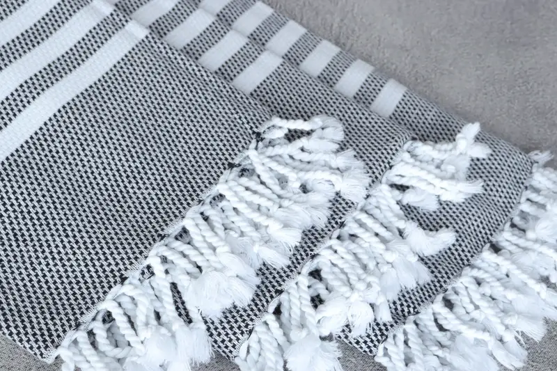 Mother Of The Groom Gift, Turkish hand towel, Turkish Towel Beach, Bachelorette Party Gifts, 68x40 Cotton Striped Towel, Beach Towel Personalized - 5