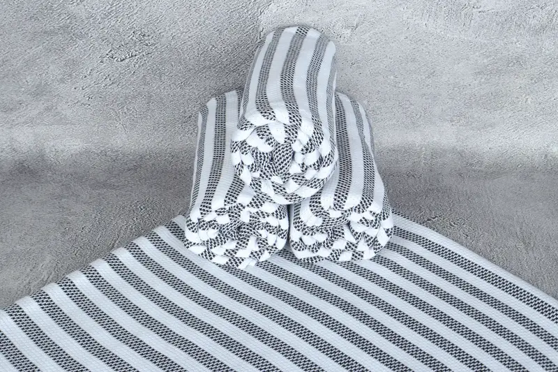 Mother Of The Groom Gift, Turkish hand towel, Turkish Towel Beach, Bachelorette Party Gifts, 68x40 Cotton Striped Towel, Beach Towel Personalized - 7