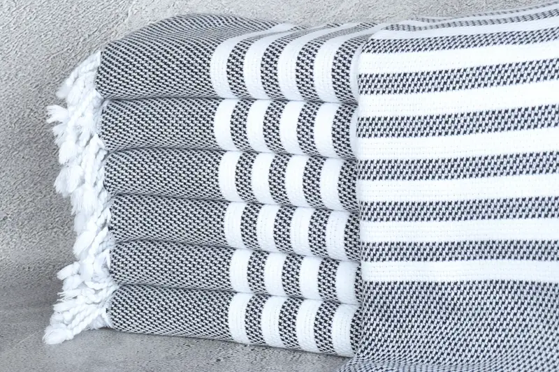 Mother Of The Groom Gift, Turkish hand towel, Turkish Towel Beach, Bachelorette Party Gifts, 68x40 Cotton Striped Towel, Beach Towel Personalized - 1